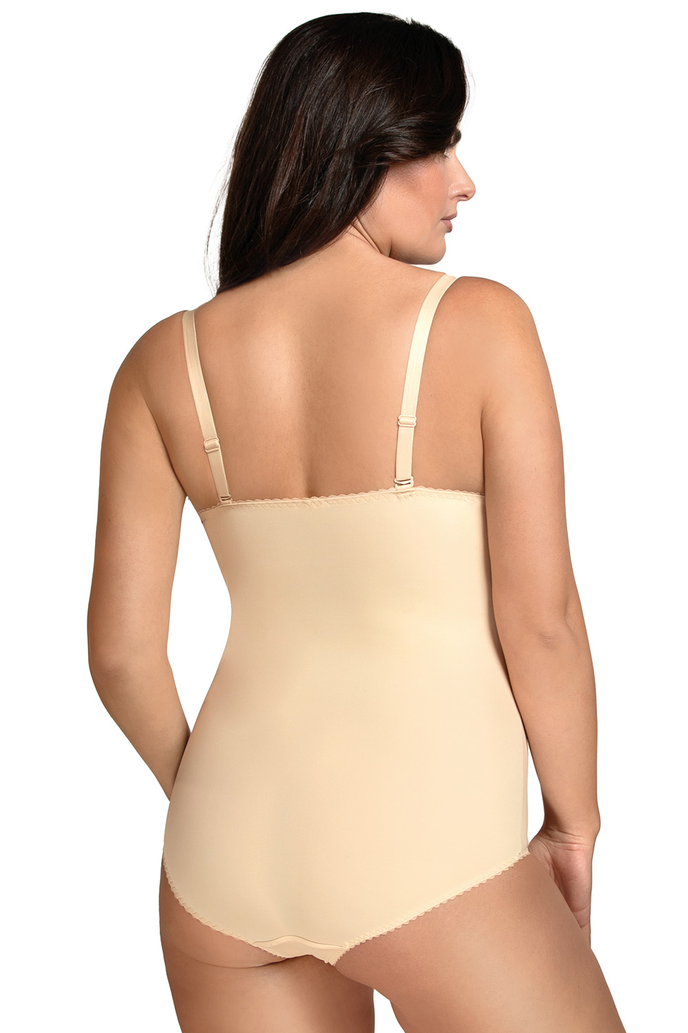 Vivisence Dame Body Schalen Träger Unterwäsche 6001, beige