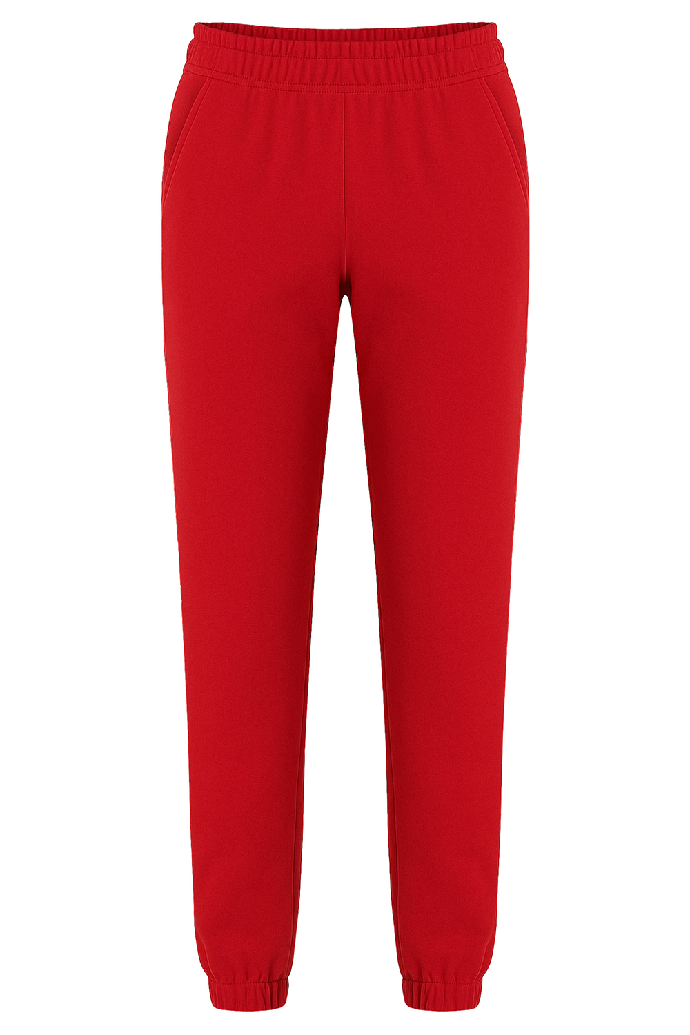 Vivisence Women's Sweatpants Relaxed Fit Lounge Soft Cotton Blend Joggers With Ribbed Cuffs Elastic Waist And Pockets For Everyday Casual Or Homewear Look 9104,