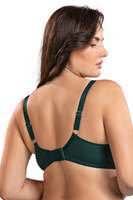 Vivisence femme soutien-gorge non-rembourré charmant 1044, vert
