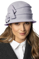 Vivisence Bonnet Femme Chapeau En Laine Vierge Chaud Pour L’Automne 7078, gris clair