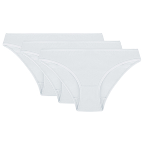 Vivisence women's smooth briefs 4003, white