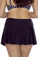 Vivisence Dame Baderock Glatt Schwimmen Strandmode Bademode Musterlos 3010, Schwarz