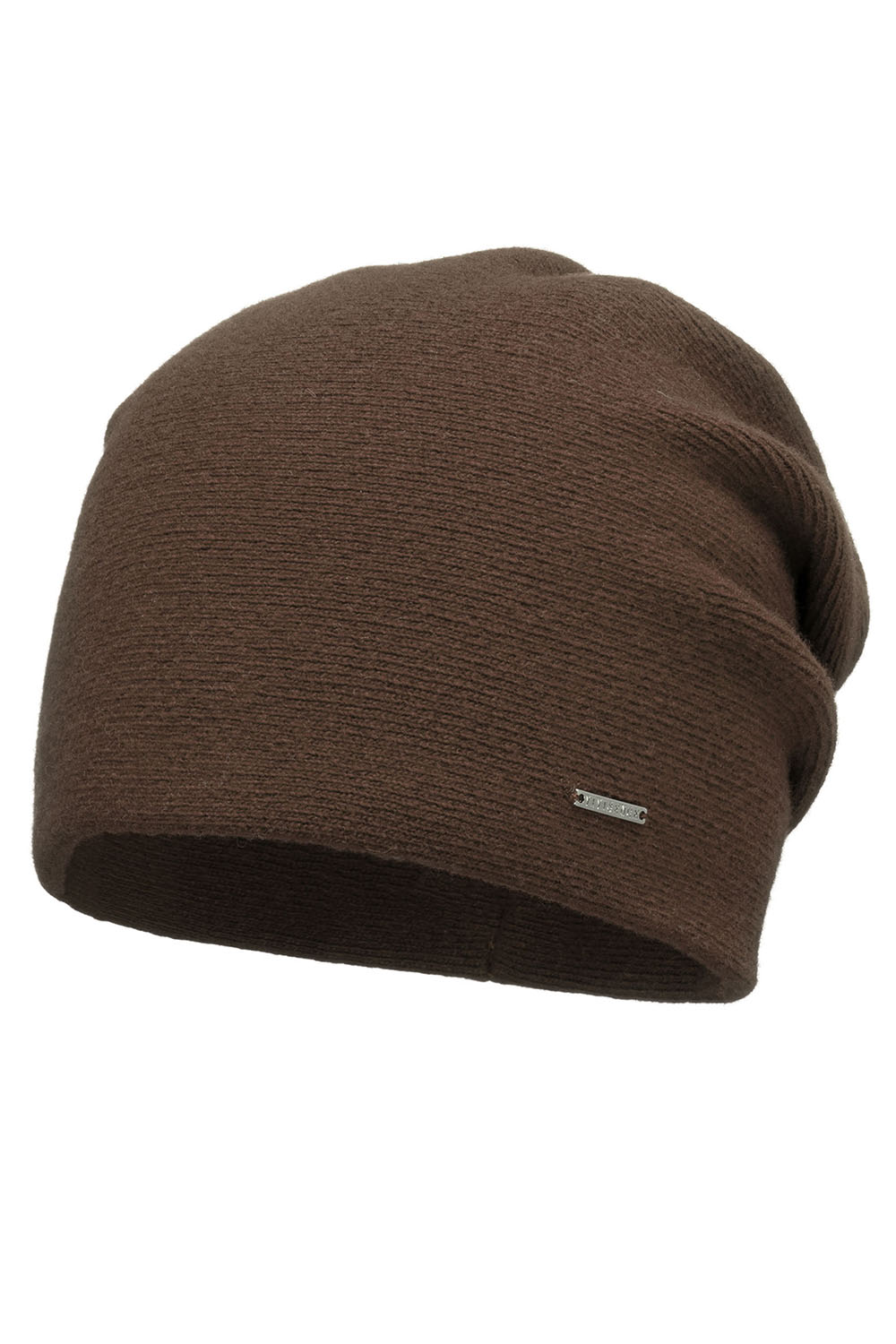 Vivisence Women's Hat Wool Pleated Fleece Lined Comfortable Everyday Winter 7085, brown