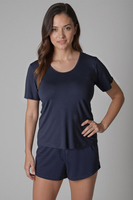 Vivisence Women's Pyjamas T-Shirt Viscose Relaxed Cut Comfort For Every Night 2200,