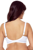 Vivisence Soutien Gorge Femme Semi Rembourré avec Armatures Maintien et Galbe, blanc