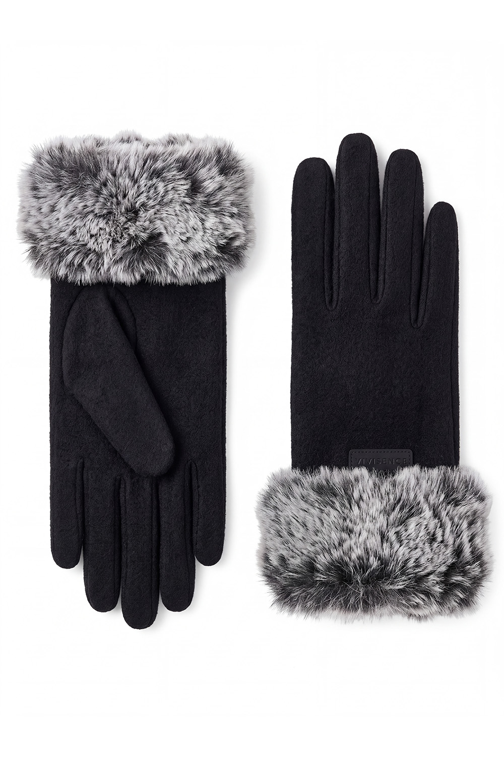 Vivisence 7227 Gants gants tricotés, noir