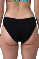 Vivisence Femme Maillot de Bain Tissu à Motifs Parfait Pour la Plage 3231, noir