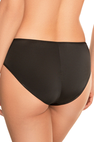 Vivisence Damen Slip Unterhosen Unterwäsche Ganztägiger Komfort 1044, schwarz