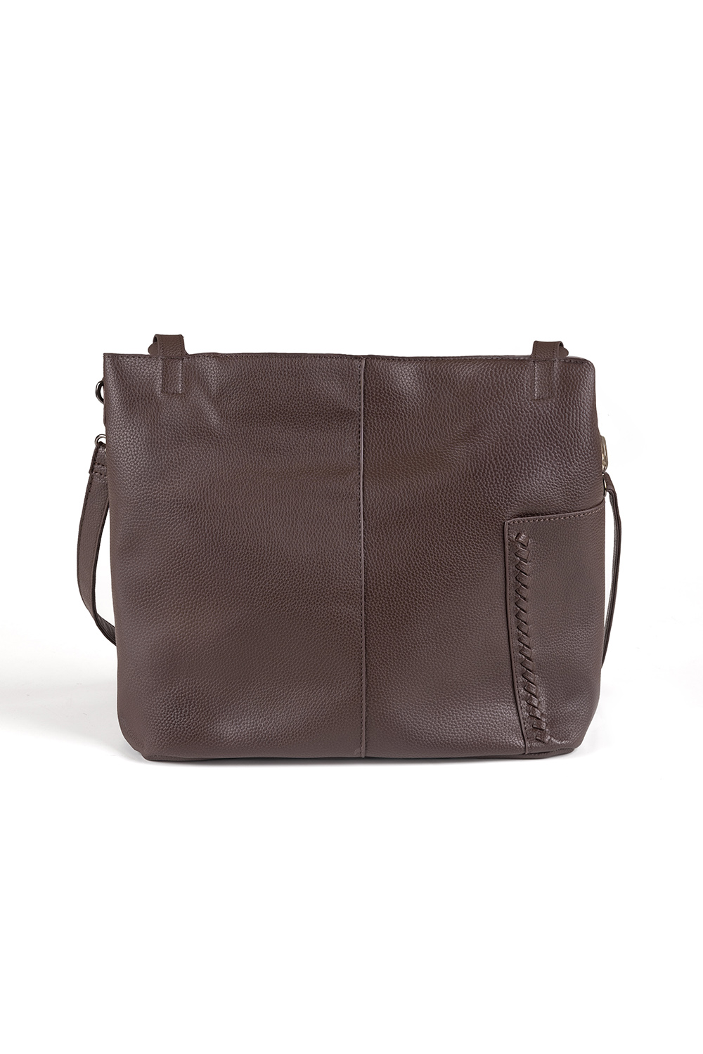 Vivisence Women's Handbag Adjustable Shoulder Strap Everyday Comfort, Brown