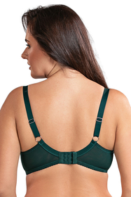Vivisence femme soutien-gorge non-rembourré charmant 1044, vert