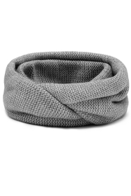 Vivisence Écharpe Tube Tricotée Femme Chaude Et Confortable Pour L’Hiver 7103, gris clair