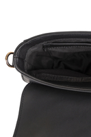 Vivisence Women's Crossbody Magnetic Flap Strap Ideal Comfort for Everyday, black