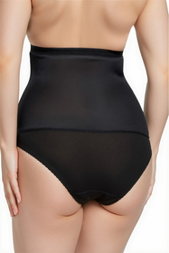 Vivisence Femme Culotte Gainante Taille Haute Silhouette Parfaitement Formée 4101, noir