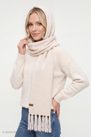 Headwear hood, Beige