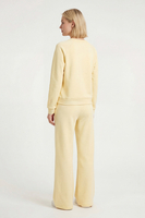 Vivisence Damen Hausanzug Sweatshirt und Hose Mit Elastischem Bund Für Alltag, bananig