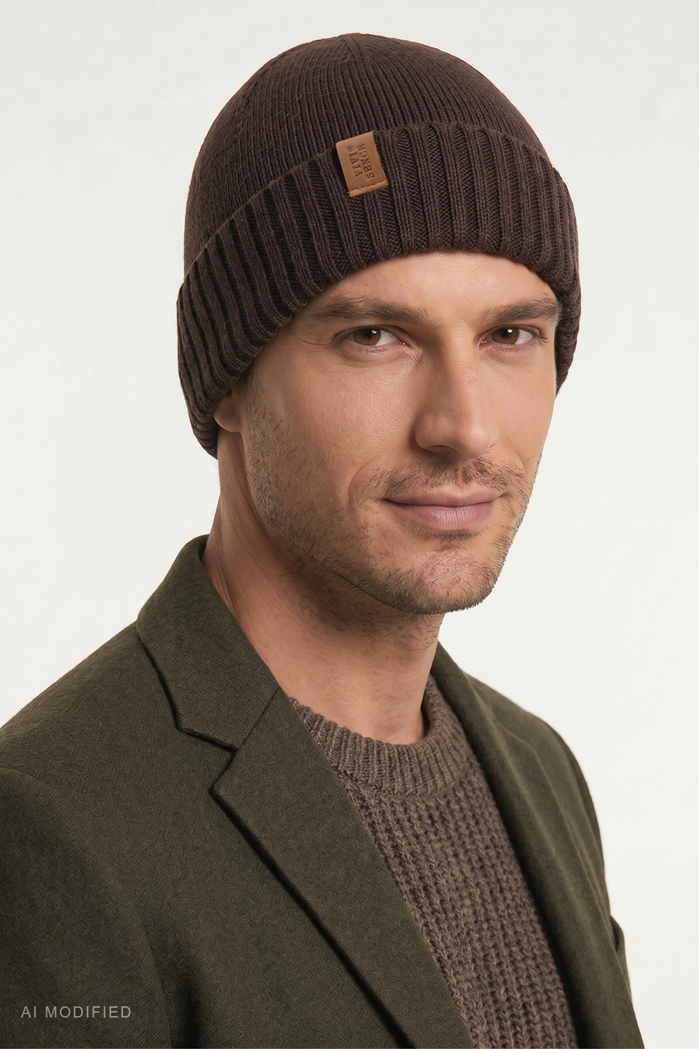 Couvre-chef casquettes, marron