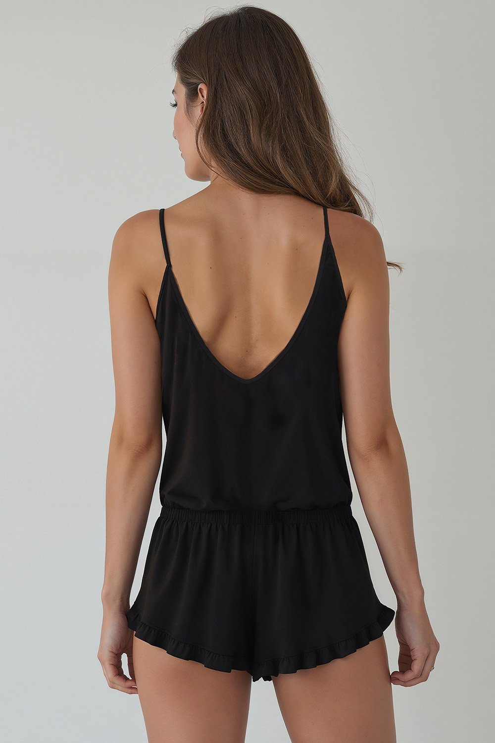 Vivisence Femme Pyjama Set Viscose Nœud Déco Confort Pour la Nuit D'été 2044,