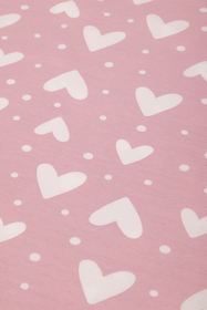 Vivisence Damen Pyjama Baumwolle Herzmuster Komfort Für Jede Nacht 2048, Rosa