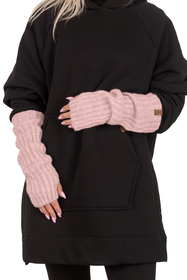 Vivisence Women Winter Gloves Soft Stretch Knit For Warmth And Comfort, Pink
