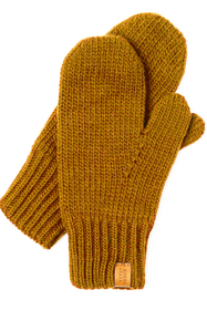 Vivisence Moufles Femme Hiver Confort Pour Les Journées Froides 7015, jaune foncé