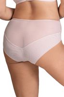 Vivisence Women's Briefs High-Waist Mesh Floral Lace Perfect For Everyday 1078/1080, Beige