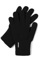 Vivisence Gants Femme En Laine Pour L’Hiver Idéal Temps Froid 7201, noir