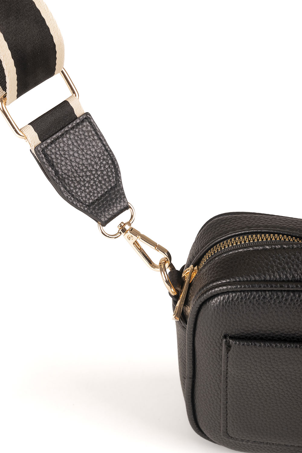 Vivisence Sac Bandoulière Femme Fermeture éclair Sangle Large et Réglable, 