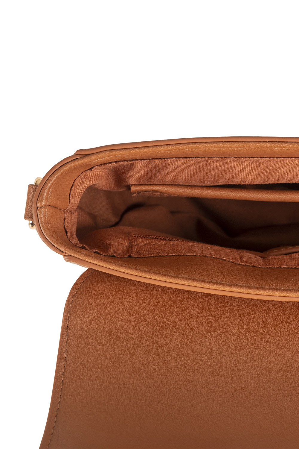 Vivisence Women's Crossbody Magnetic Flap Strap Ideal Comfort for Everyday, caramel