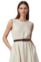 Vivisence Ceinture Femme Boucle Arrondie Ajustement Précis Confort P0007,