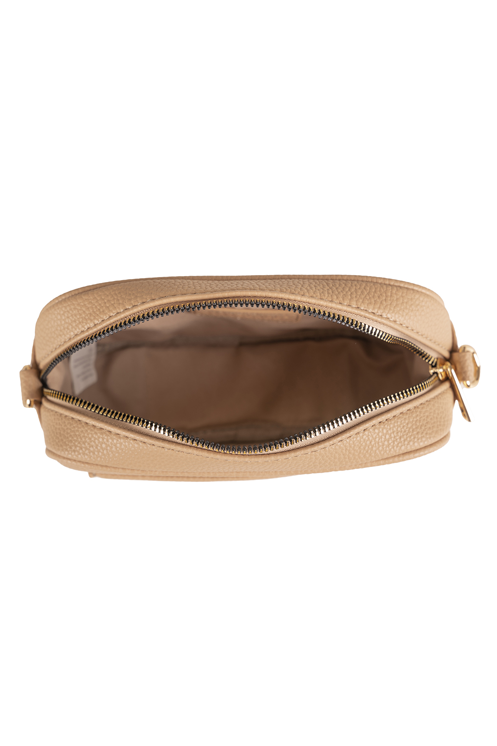 Vivisence Damen Schultertasche mit Reißverschluss Verstellbarer Riemen, Beige