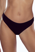 Vivisence slip brésilien culotte confortable à la mode 4019, noir