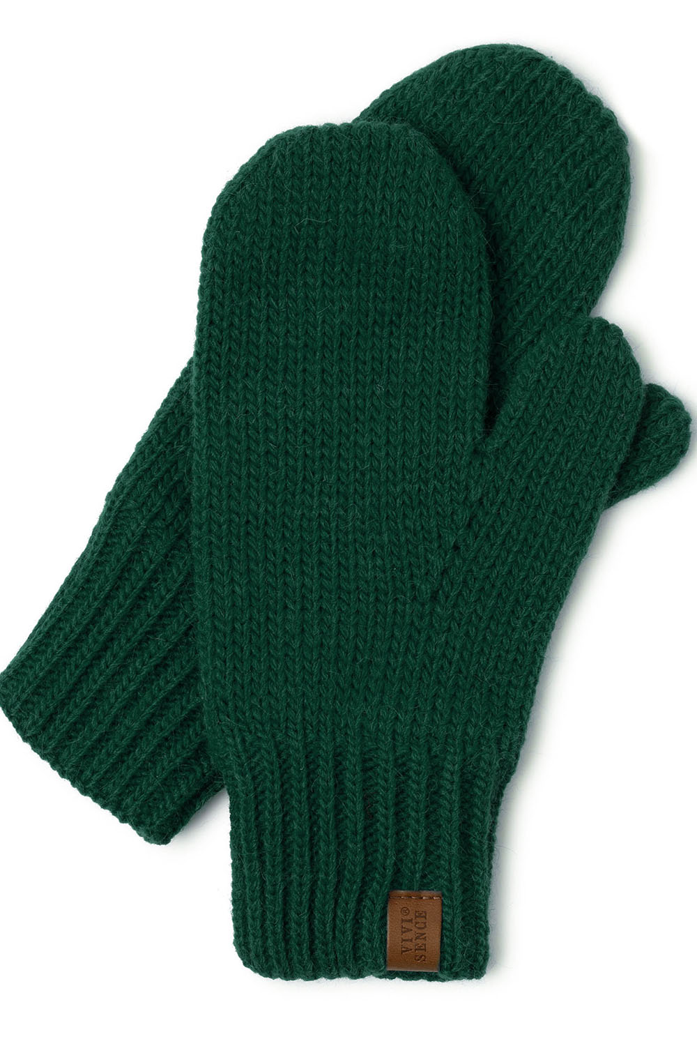 Vivisence Moufles Femme Hiver Confort Pour Les Journées Froides 7015, vert