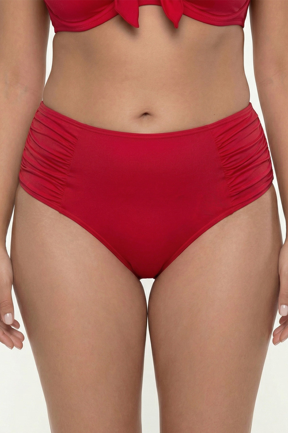 Vivisence Bikinihose Damen Bikini Unterteil Ideal Schwimmen und Sonnenbad, himbeerfarben