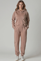 Vivisence Femme Ensemble Survêtement Coton Capuche Poches Confort Quotidien 9203, 