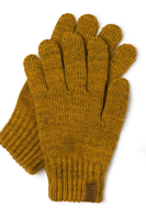 Vivisence Gants Femme Hiver Doux Et Chauds Idéals Pour Temps Froid 7014, jaune foncé