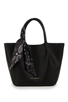 Vivisence Damen Schultertasche Mit Abnehmbarem Gurt Und Kosmetiktasche Alltag, Schwarz