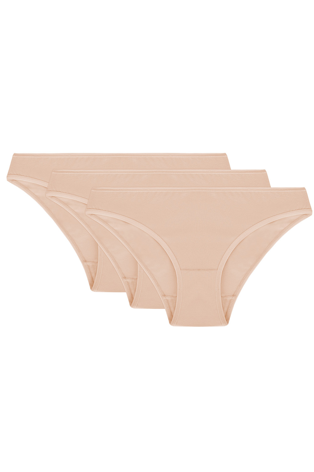 Vivisence women's smooth briefs 4003, beige