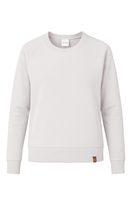 Vivisence Femme Sweat Col Rond Maille Douce Confort Toute La Journée, blanc