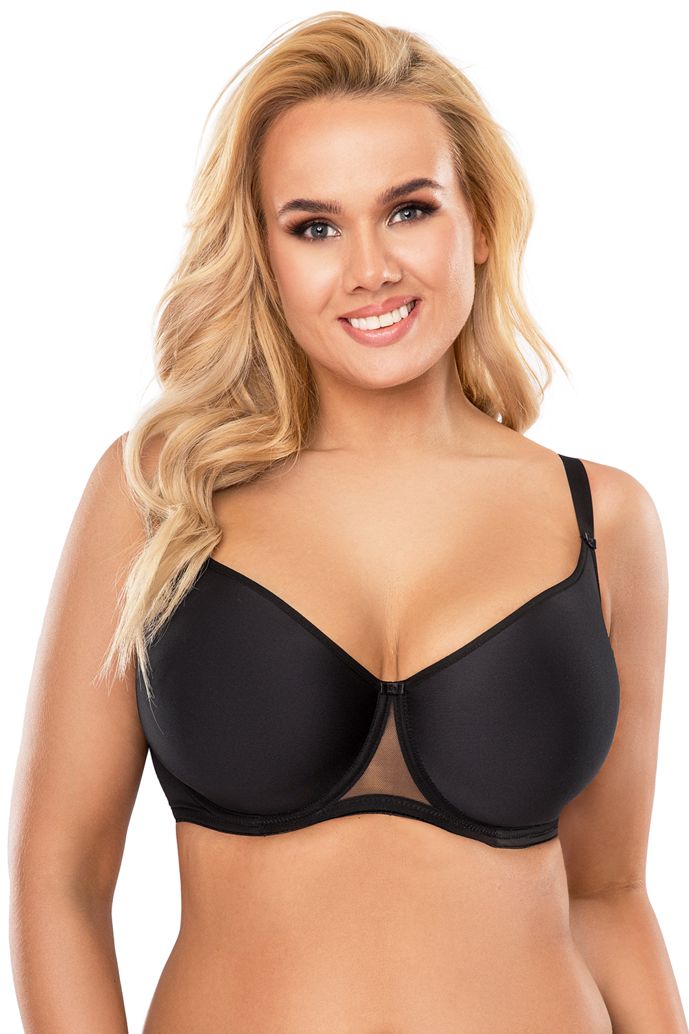 Vivisence underwired padded bra 1046, black