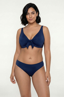 Vivisence Culotte De Bain Femme Coupe Classique Résistante Confort Quotidien, bleu nuit