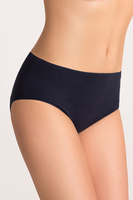 Vivisence women's smooth high waist briefs 4001, dark blue