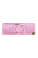 Vivisence Relaxation Set Cotton Blend Home Spa Towel with Headband and Glove, Pink