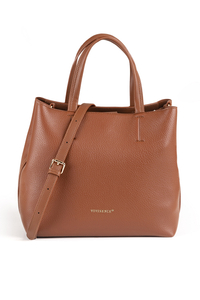 Vivisence Handtasche Damen Verstellbarer Schultergurt Alltag Komfort, Braun