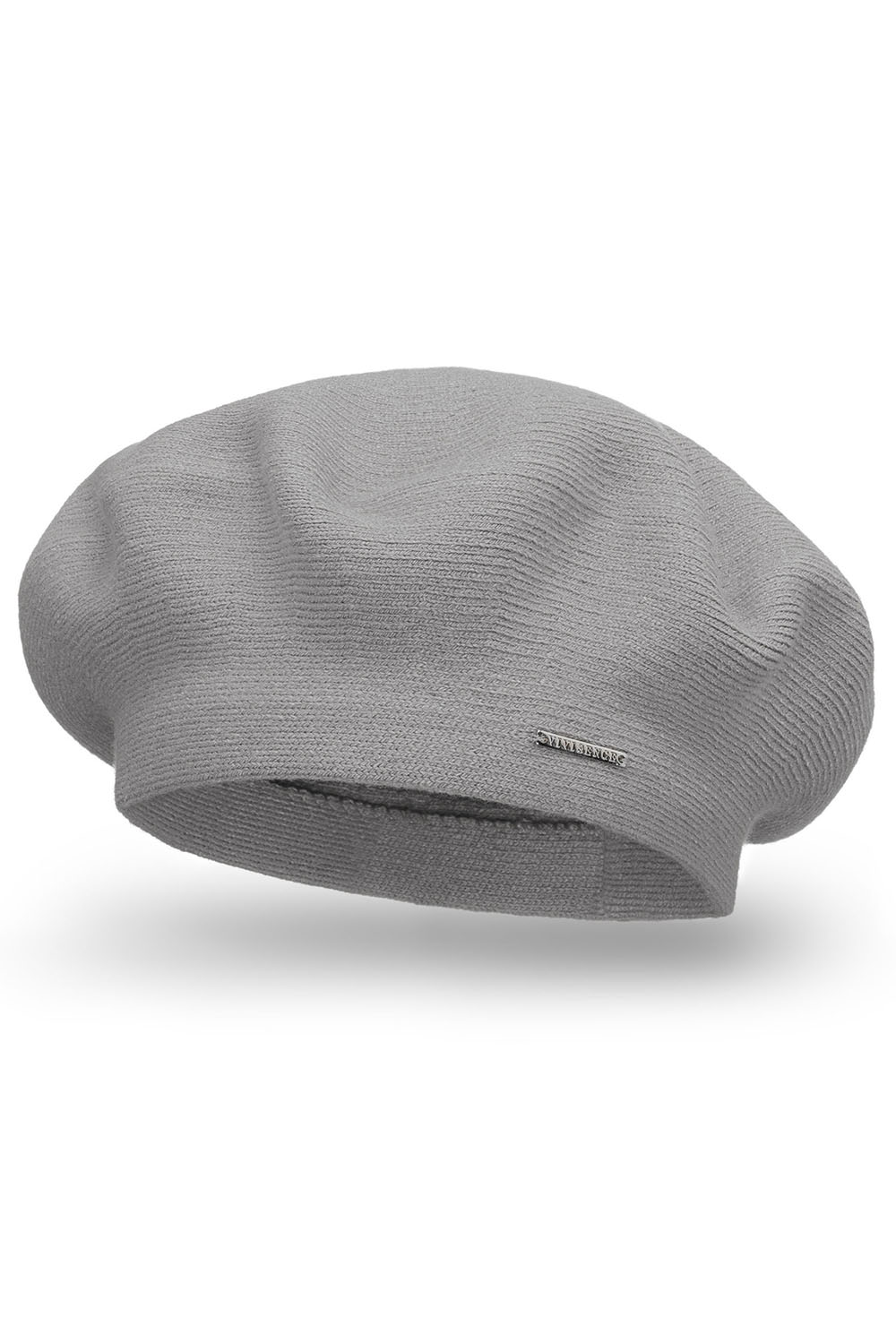 Vivisence Women's Beret Warm And Cozy Protection Against Cold 7005, light grey