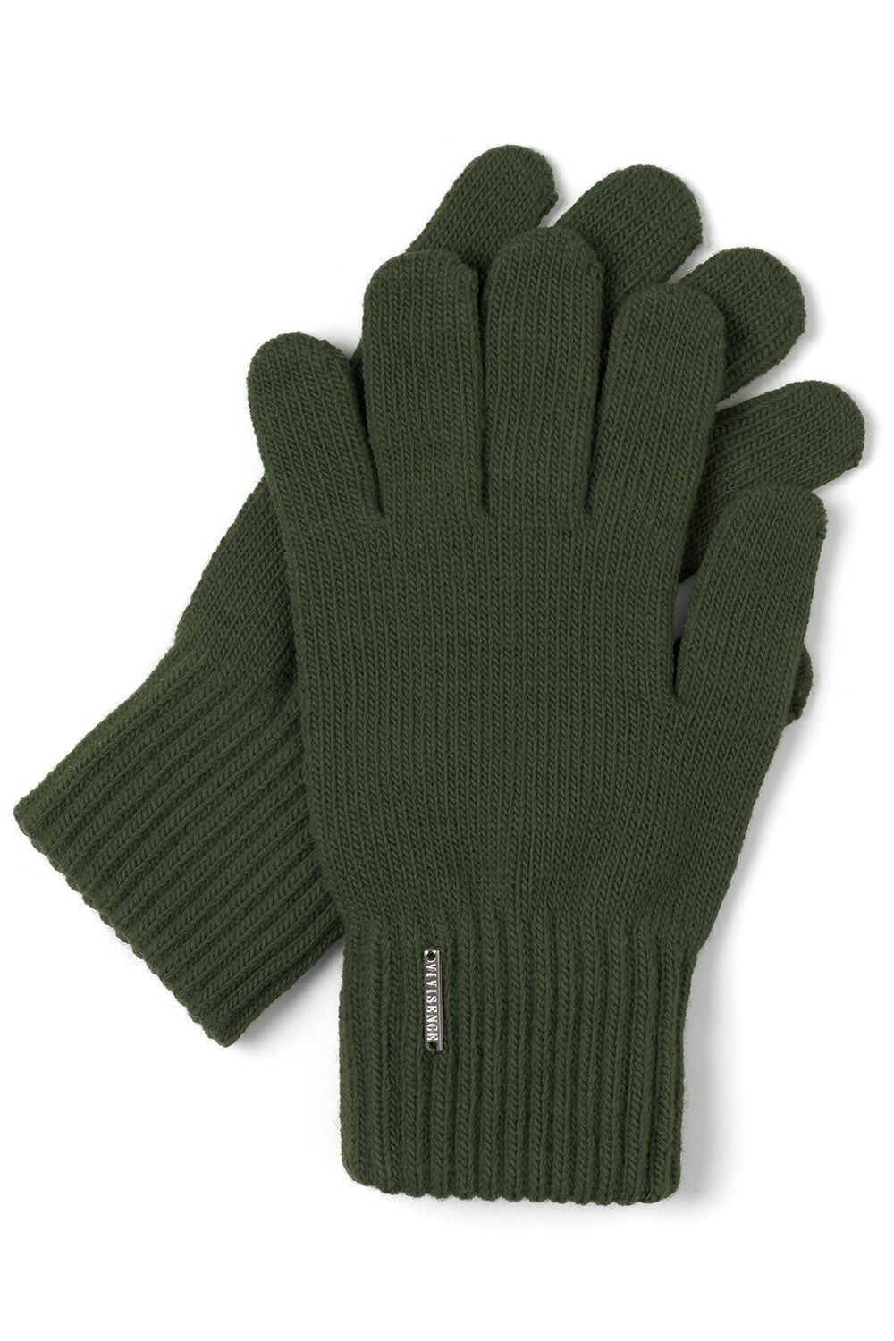 Vivisence Women's Gloves Warm Yarn Perfect For Cold Days 7204, green