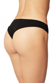 Vivisence culotte slip brésilien 4018, noir