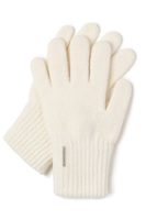 Vivisence Women's Winter Gloves Wool Ideal For Cold Weather 7201, ecru