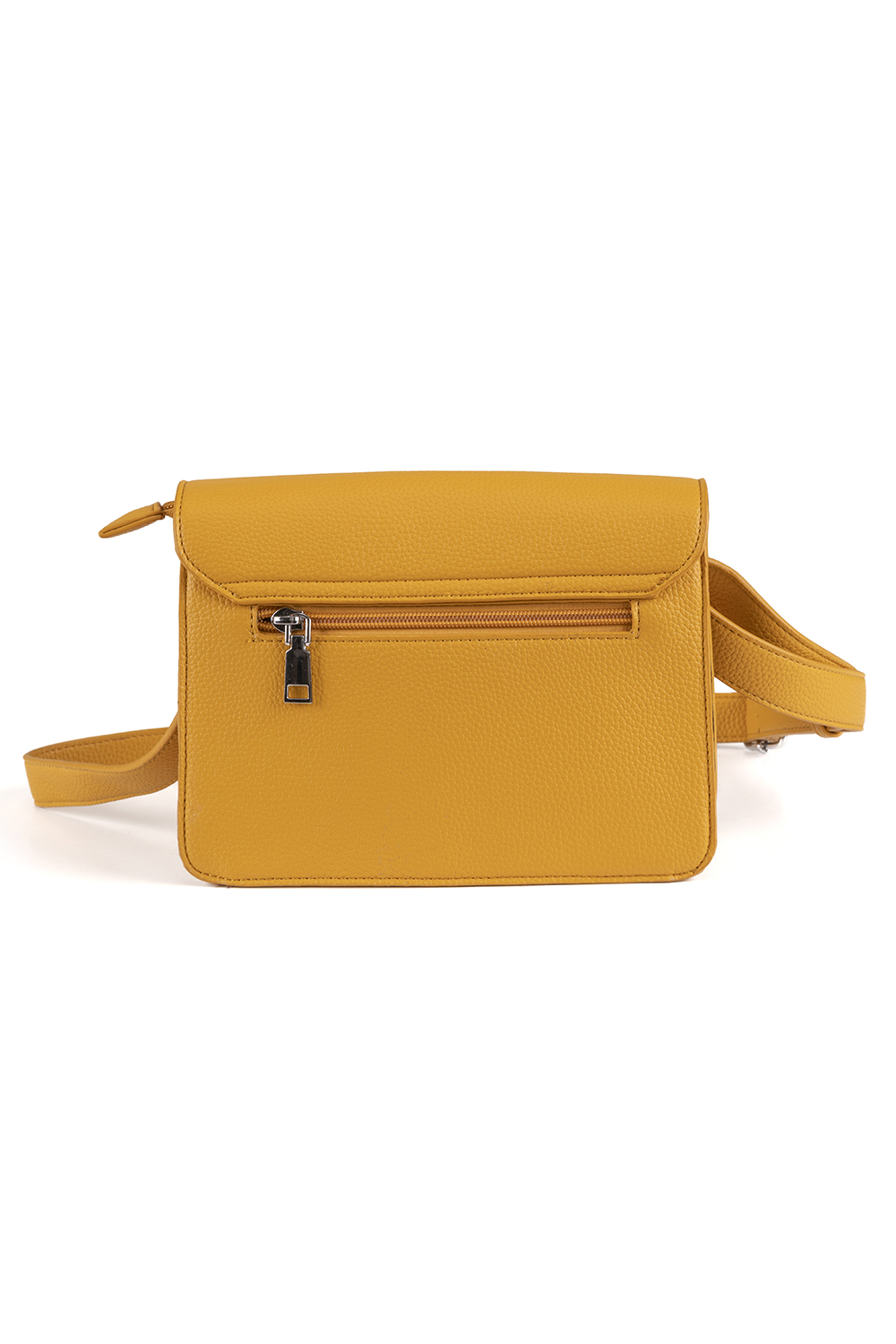 Vivisence Sac Bandoulière Femme Fermeture Aimant Le Confort au Quotidien, jaune