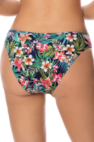 Vivisence Ladies bikini bottoms floral pattern 3222M, Navy blue flowers