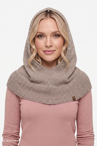 Headwear hood, Beige